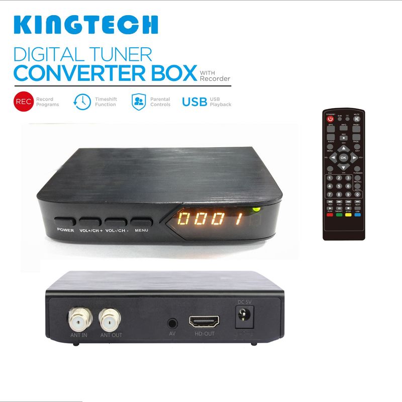ATSC Digital Converter Box MPEG4 Set Top Box Full HD 1080P