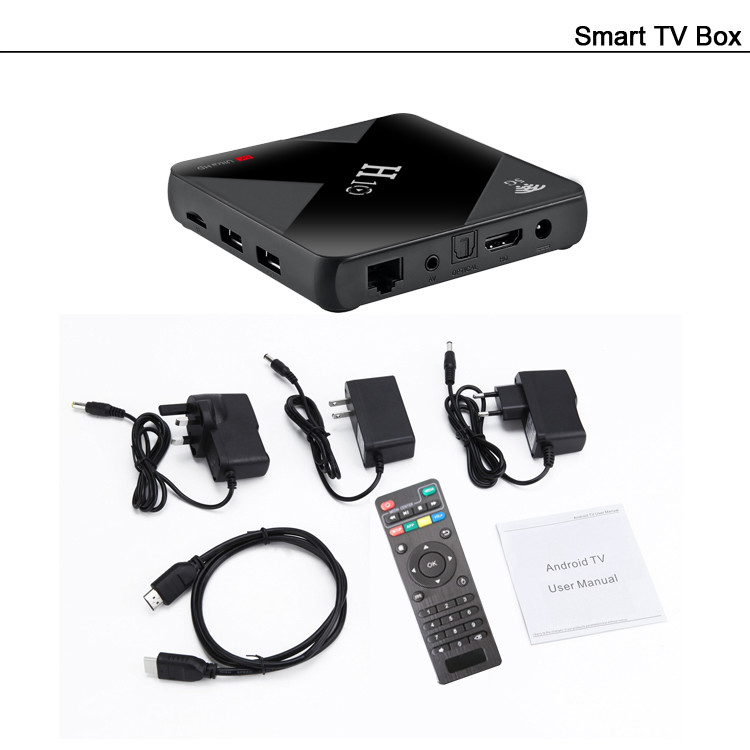 4k Android Tv Ott Ematic Box 3840*2160px Amlogic 905w Quad Core VOD