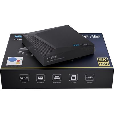 WE2U Sat K3 Pro IPTV Box Android Enjoy Sports OEM โดยไม่มีค่าธรรมเนียมรายเดือน